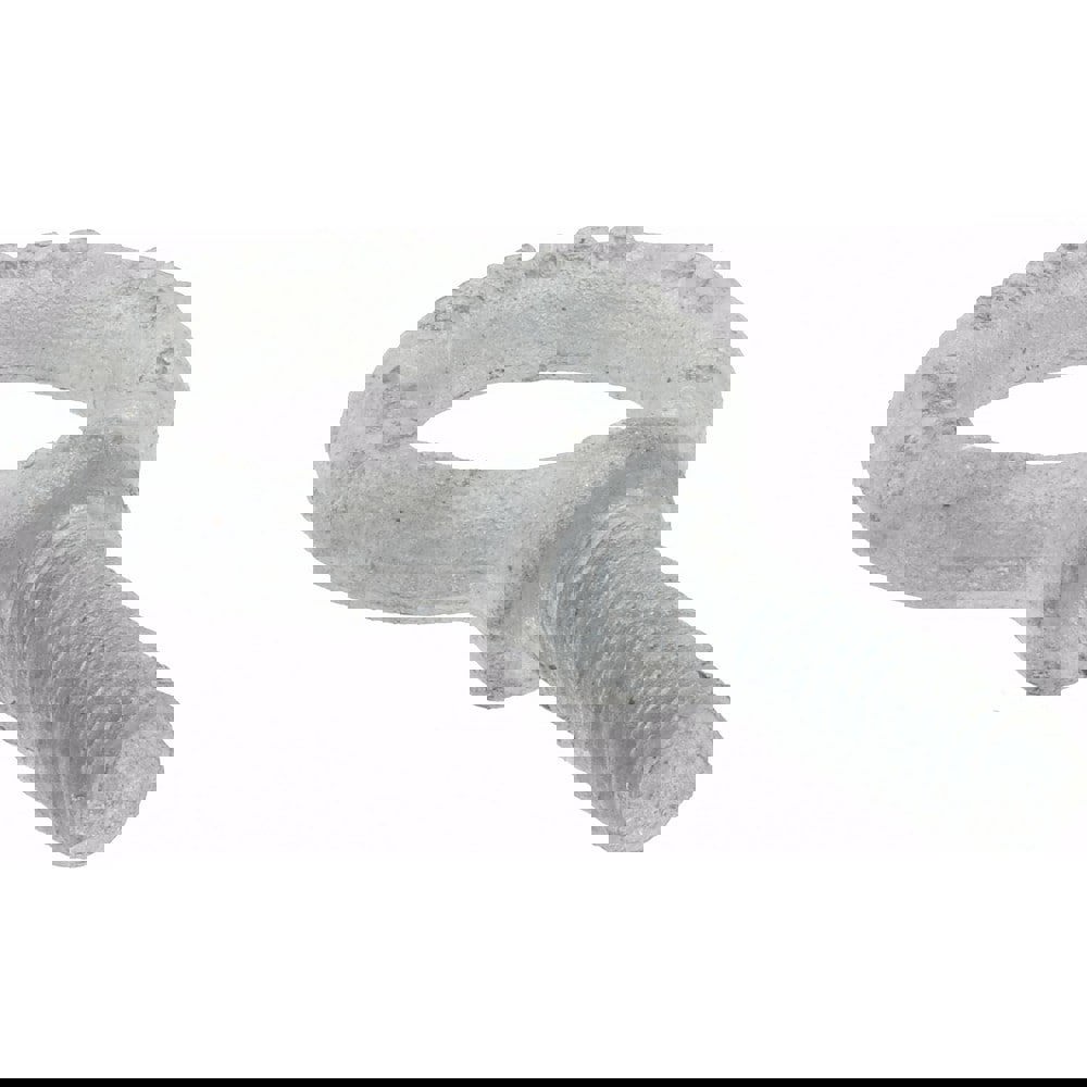 Fixed Lifting Eye Bolt: With Shoulder, 900 lb Capacity, 5/16-18 Thread, Grade C-1035 Forged Steel